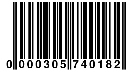 0 000305 740182