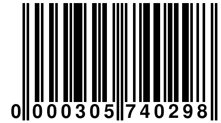 0 000305 740298