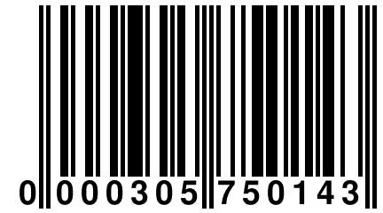 0 000305 750143