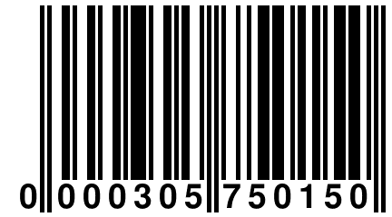 0 000305 750150