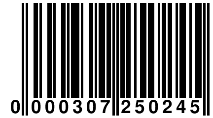 0 000307 250245