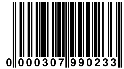 0 000307 990233