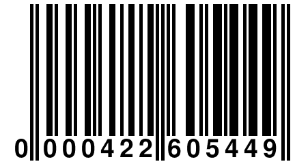 0 000422 605449