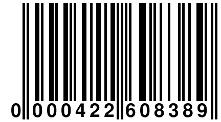 0 000422 608389