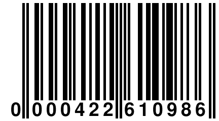 0 000422 610986