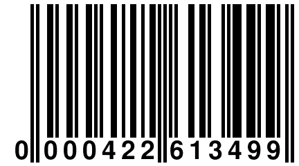 0 000422 613499