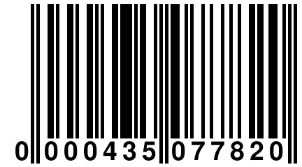 0 000435 077820