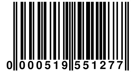 0 000519 551277