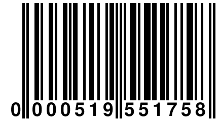 0 000519 551758