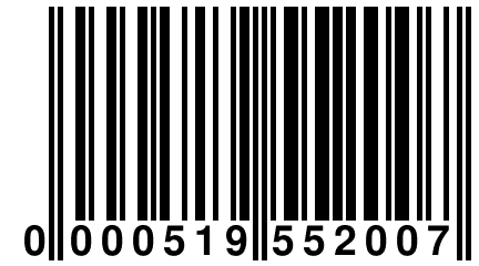 0 000519 552007