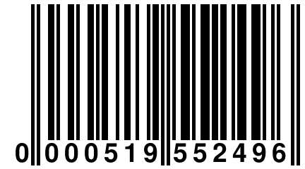 0 000519 552496