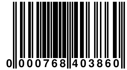 0 000768 403860