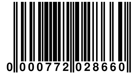 0 000772 028660