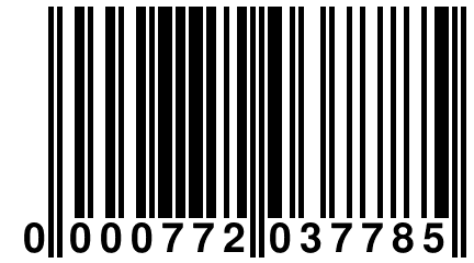 0 000772 037785