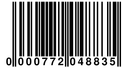 0 000772 048835