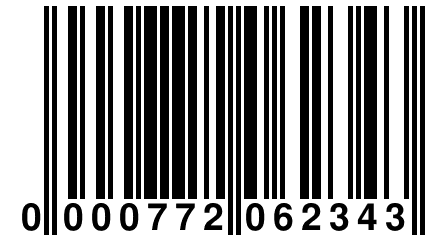 0 000772 062343
