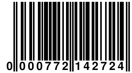 0 000772 142724