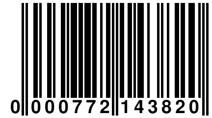 0 000772 143820