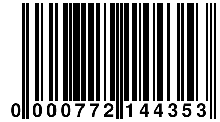 0 000772 144353