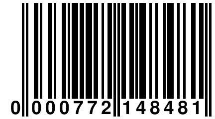 0 000772 148481