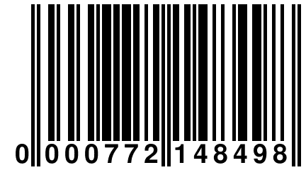 0 000772 148498