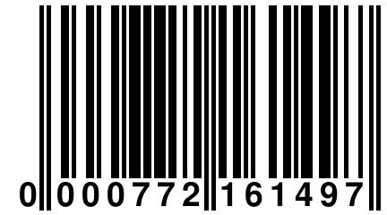 0 000772 161497