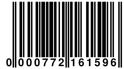 0 000772 161596