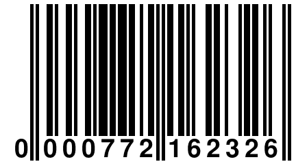 0 000772 162326