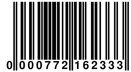 0 000772 162333