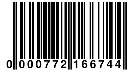 0 000772 166744