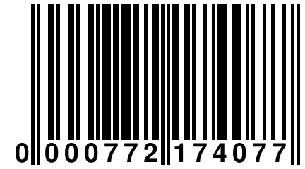 0 000772 174077