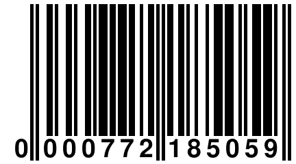 0 000772 185059