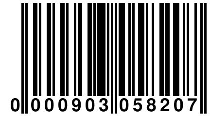 0 000903 058207