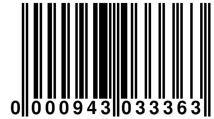 0 000943 033363