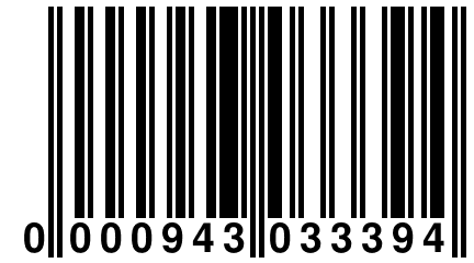 0 000943 033394