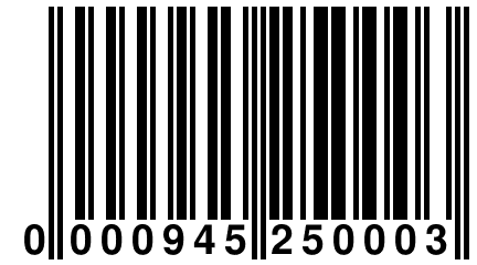 0 000945 250003