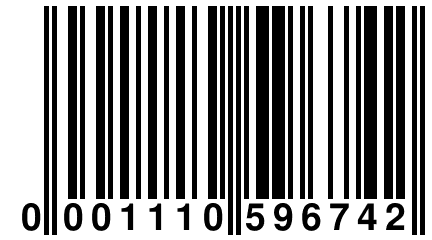 0 001110 596742