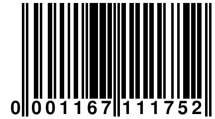 0 001167 111752