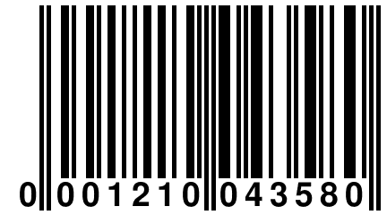 0 001210 043580