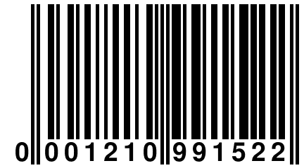 0 001210 991522