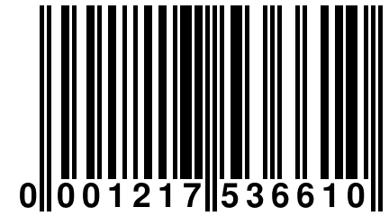 0 001217 536610