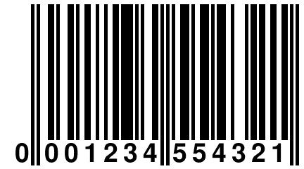 0 001234 554321