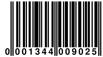 0 001344 009025