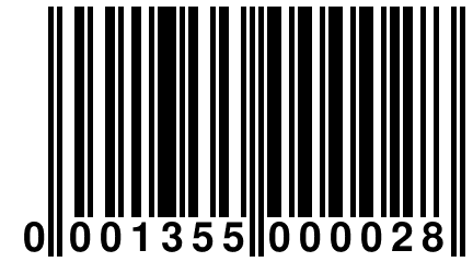 0 001355 000028