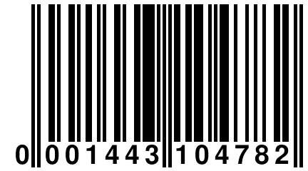 0 001443 104782