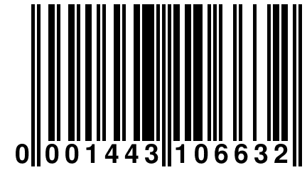 0 001443 106632