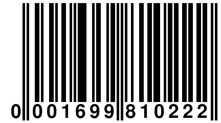 0 001699 810222