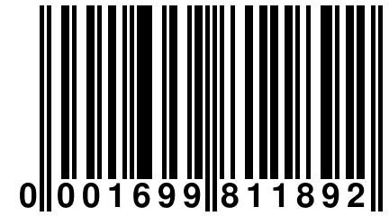 0 001699 811892