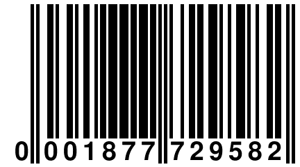 0 001877 729582