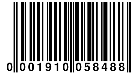 0 001910 058488